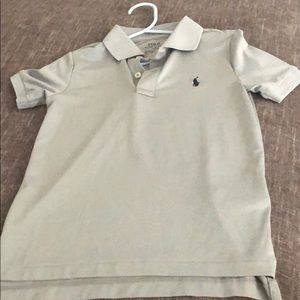 Gray Performance Polo by Ralph Lauren